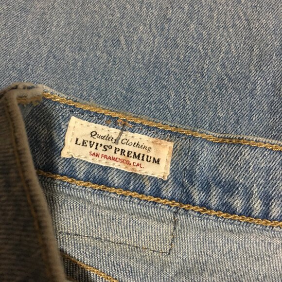 Levi's Ribcage Straight Womens Jeans Size 30 Premium Irregular - Picture 5 of 15